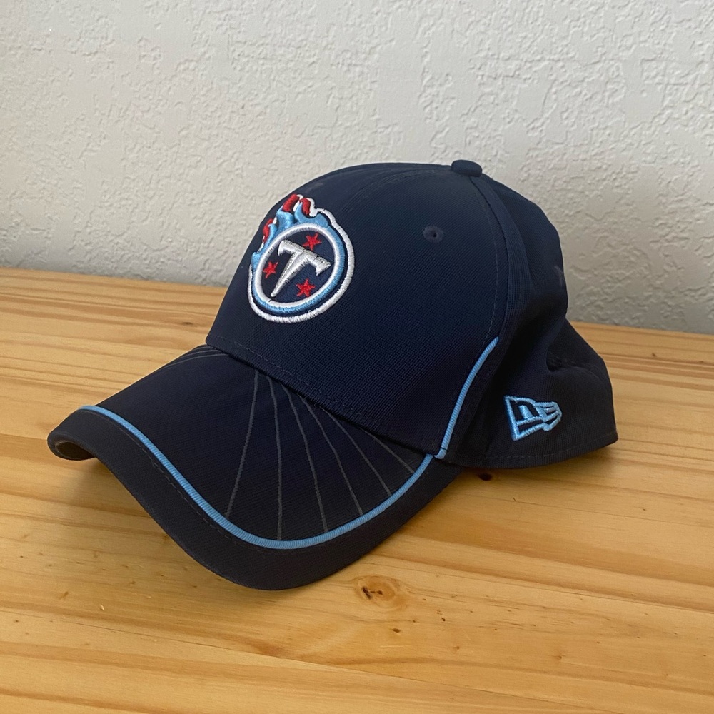 New Era 39THIRTY - Tennessee Titans Hat in Navy - Size : S/M